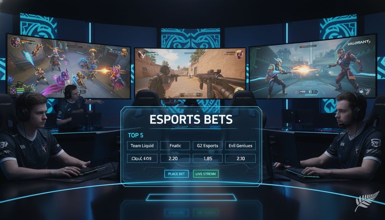 5 Most Popular eSport Games for NZ Bettors
