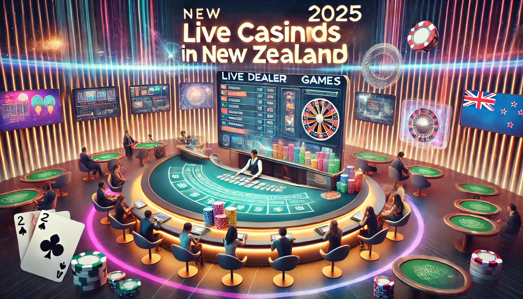 New Live Casino Games Taking Over New Zealand in 2025