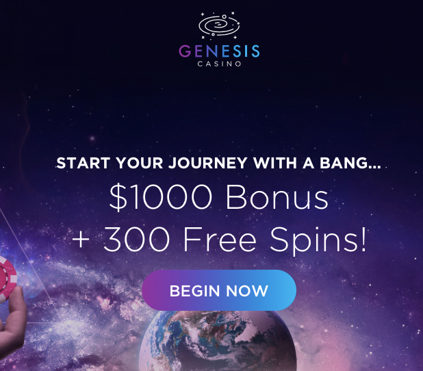 2020 genesis casino review 100% first deposit bonus